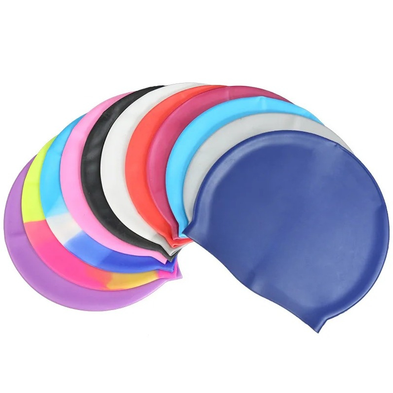 Swim Hat Silicone - Swimming Cap Silicone Waterproof Swim Hat