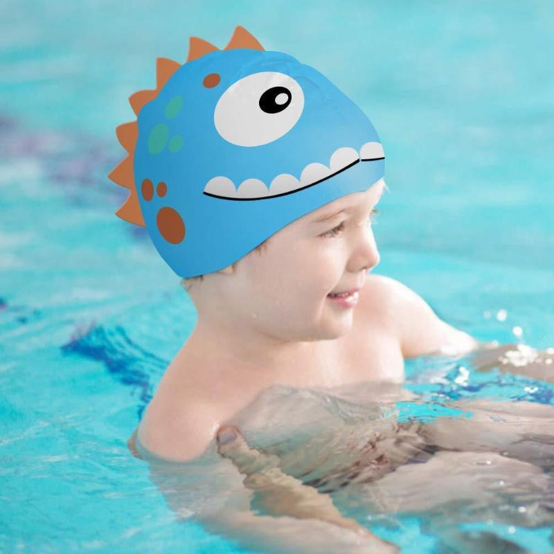 New Cartoon Silicone Swimming  - đánh giá và giá Swim Hat Silicone