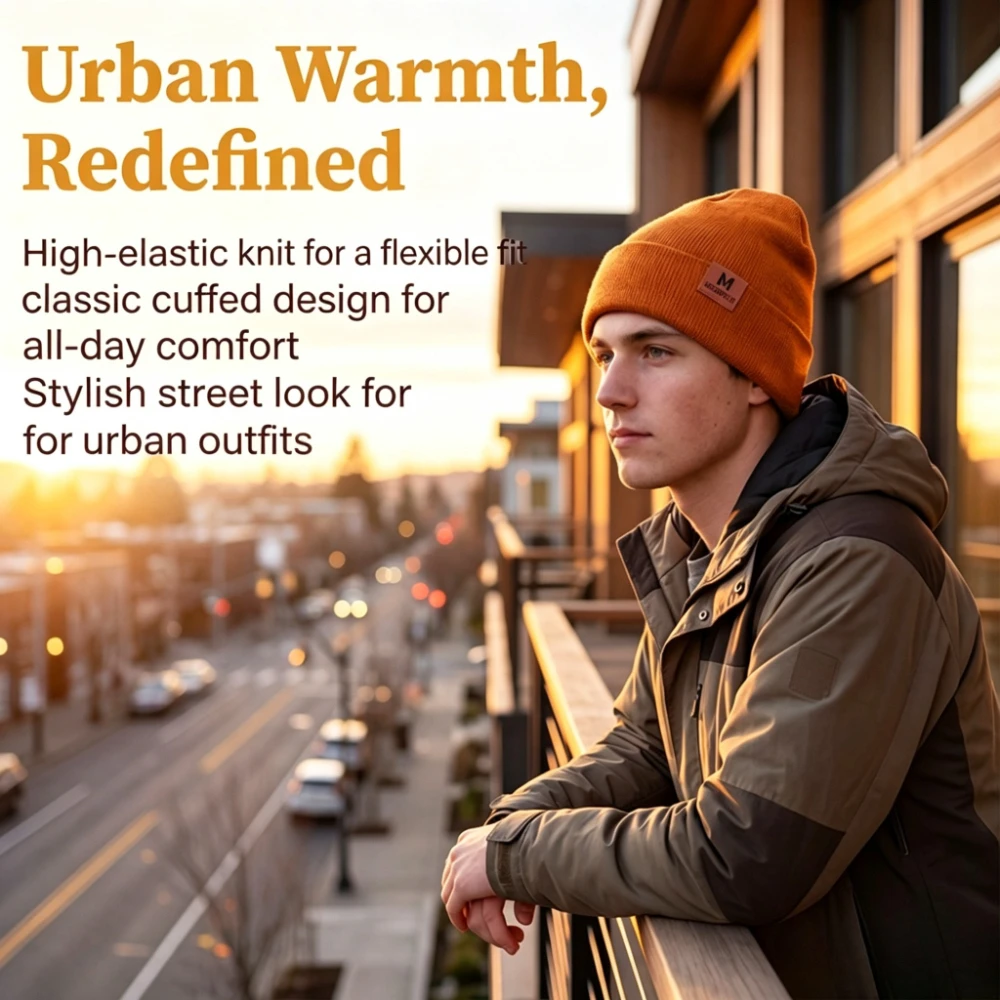 Winter Ribbed Knit Cuffed Bean - đánh giá và giá Beanie Cuffed Knit