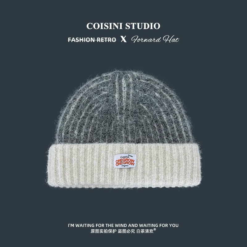 Women Striped Fuzzy Knit Beani - đánh giá và giá Beanie Cuffed Knit