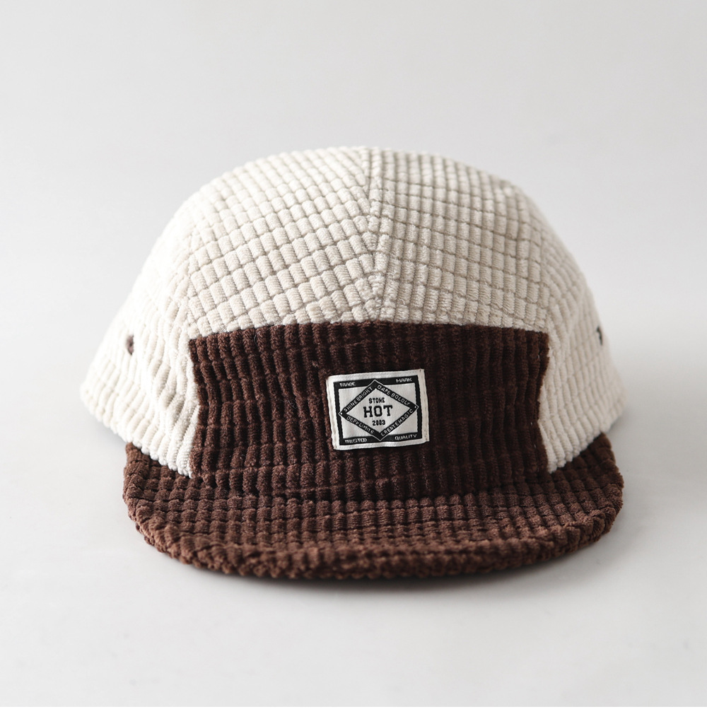 Autumn Winter New 5-Panel Colo - đánh giá và giá Corduroy Cap 5 Panel
