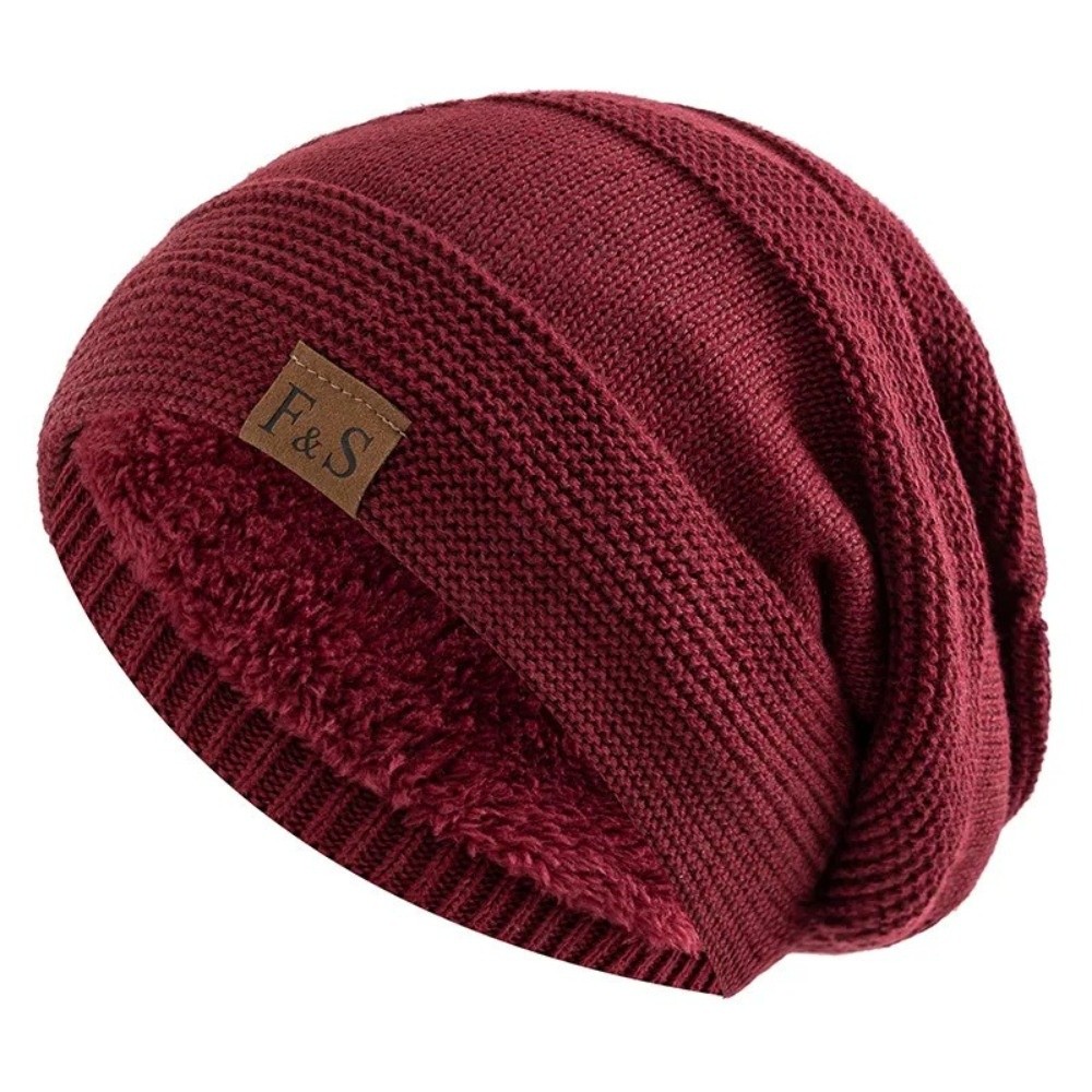 Casual Fur Lined Winter Beanie - đánh giá và giá Beanie Cuffed Knit