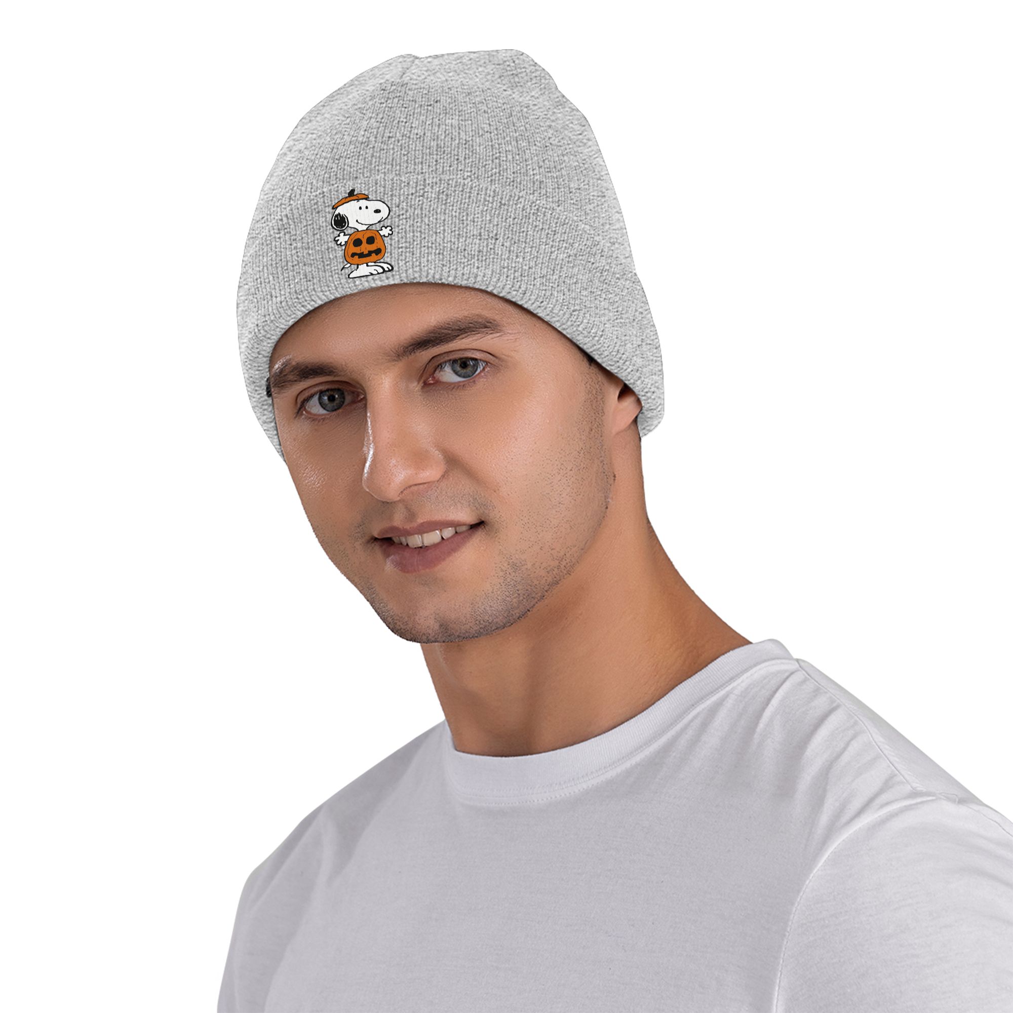 snoopyes halloween pumpkin Tri - đánh giá và giá Beanie Cuffed Knit